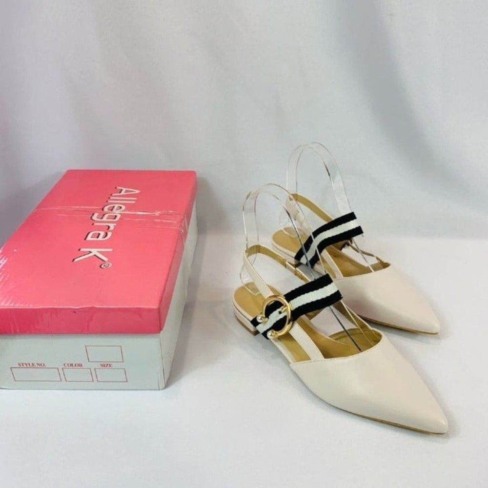 Brand New Size 5 Allegra K Slingback Heels
